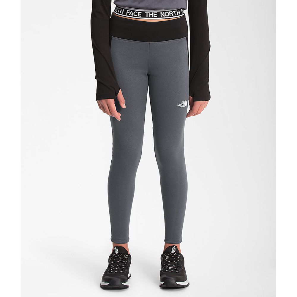 The North Face Leggings Girls Australia - The North Face Winter Warm Grey (TKE-865214)